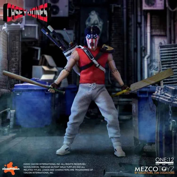Mezco Teenage Mutant Ninja Turtles One:12 Collective Casey Jones Action Figure PREORDER