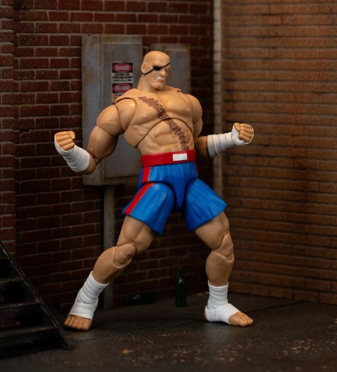 JADA TOYS Ultra Street Fighter II: The Final Challengers Sagat 1/12 Scale Action Figure