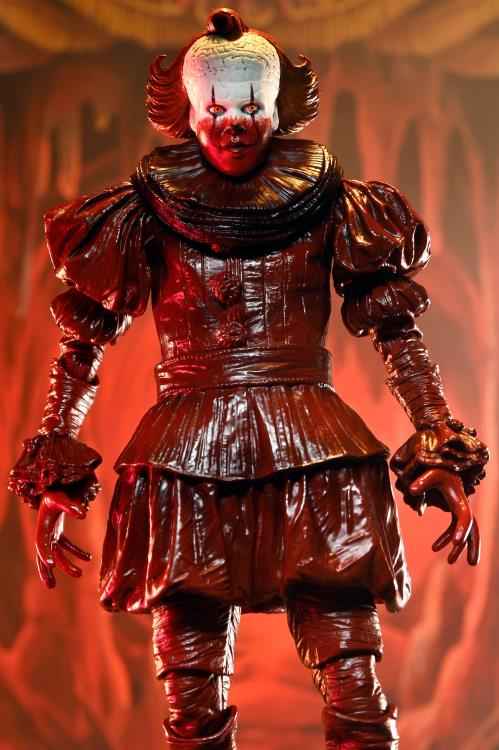 NECA IT: Welcome To Derry 7" Scale Figures - Ultimate Blood Pennywise PREORDER