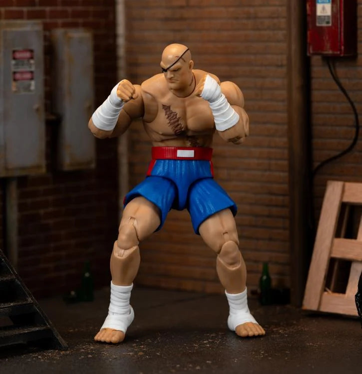 JADA TOYS Ultra Street Fighter II: The Final Challengers Sagat 1/12 Scale Action Figure