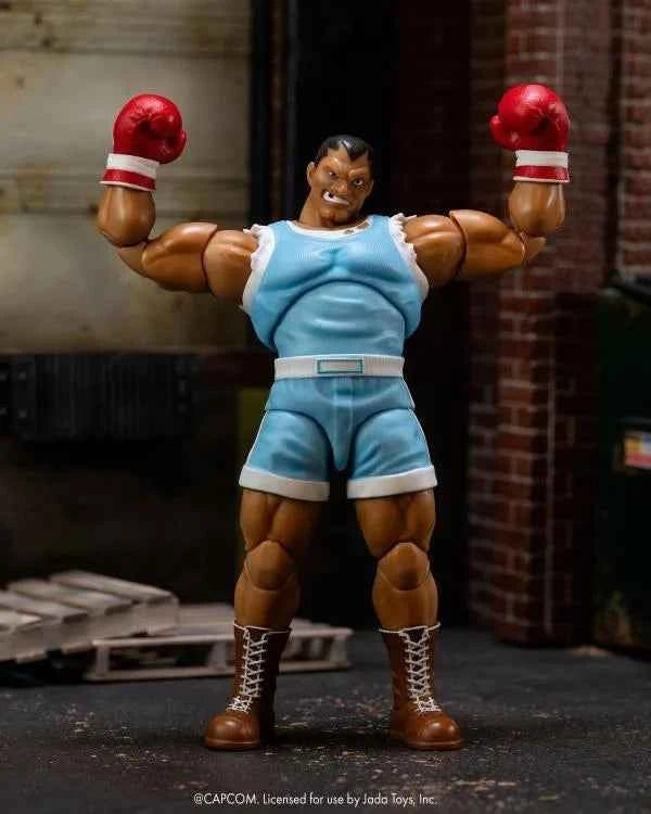 JADA TOYS Ultra Street Fighter II: The Final Challengers Balrog 1/12 Scale Action Figure PREORDER