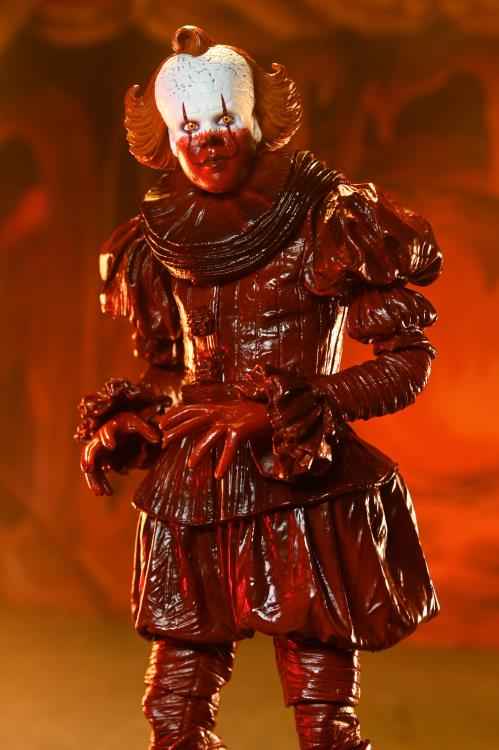 NECA IT: Welcome To Derry 7" Scale Figures - Ultimate Blood Pennywise PREORDER