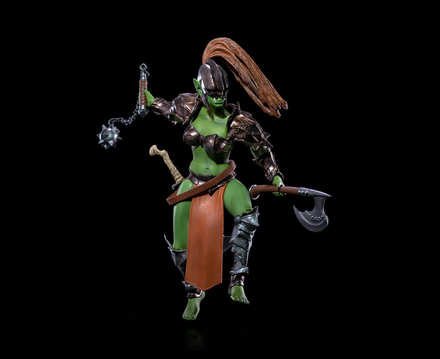 Mythic Legions War of the Aetherblade Forge Founder Deluxe Female Orc Builder