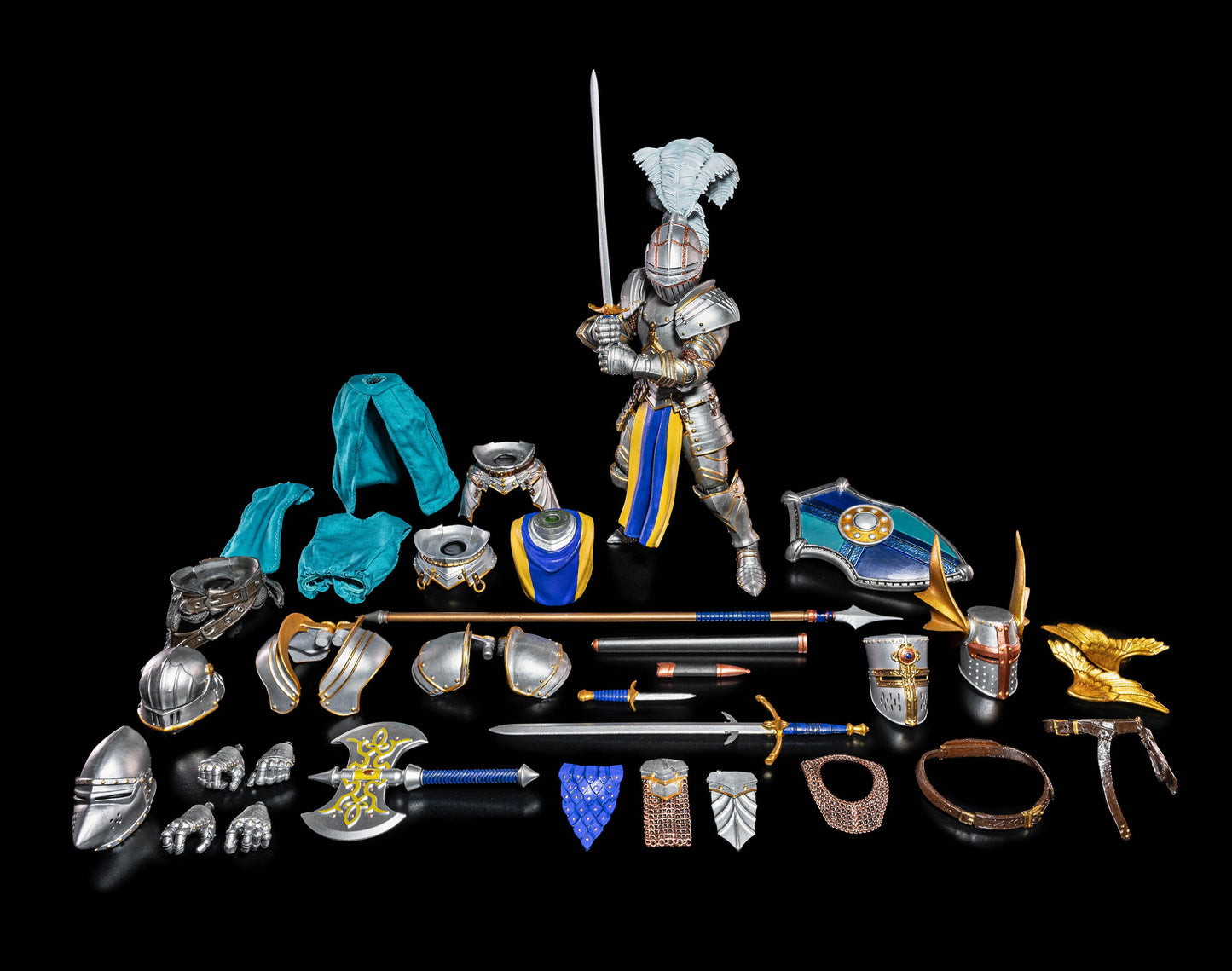 Mythic Legions Ashes of Agbendor - BLUE SHIELD SOLIDER (DELUXE BUILDER SET) PREORDER