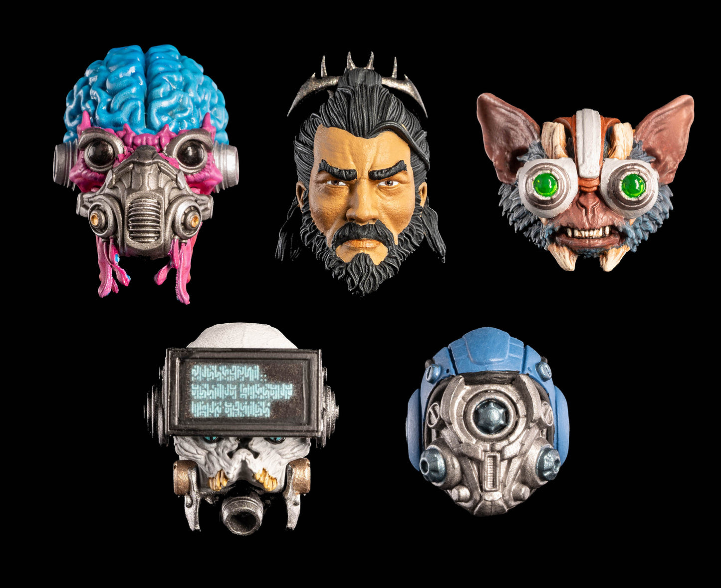 Cosmic Legions: Mortal Thorn Book One Heads Pack PREORDER