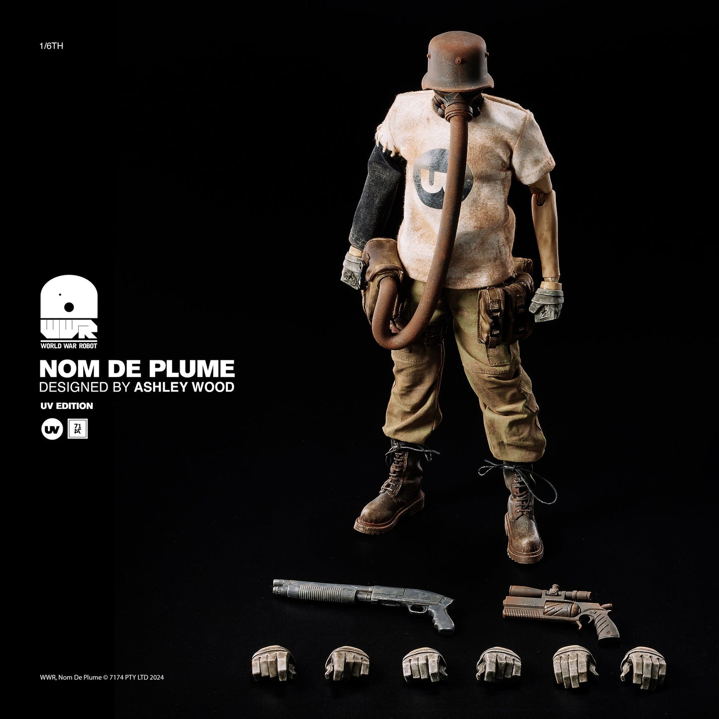 Underverse Toys NOM DE PLUME 1/6 Scale Figure