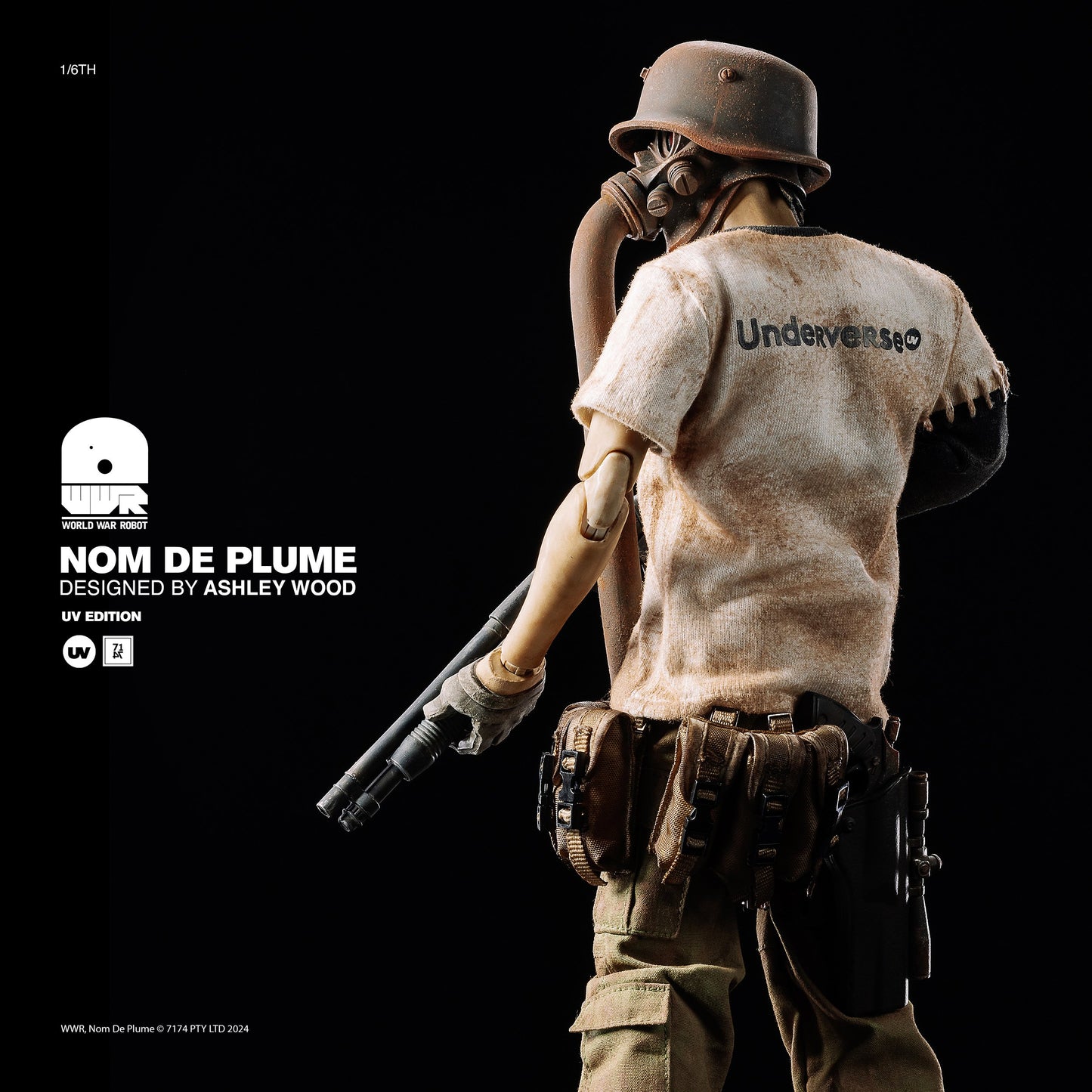 Underverse Toys NOM DE PLUME 1/6 Scale Figure