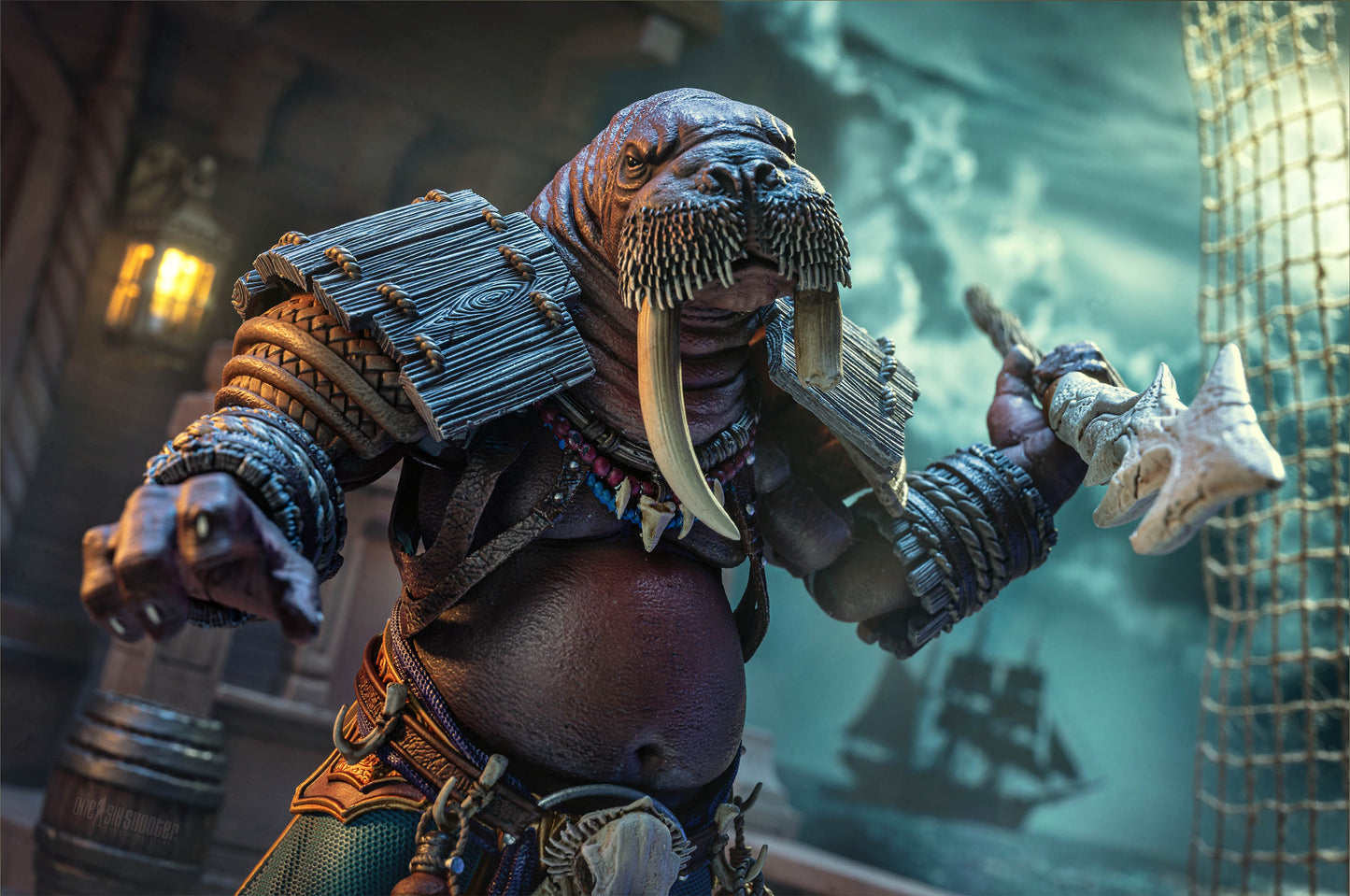 Mythic Legions Dawns of Discovery Odobenn (ORGE SCALE) PREORDER