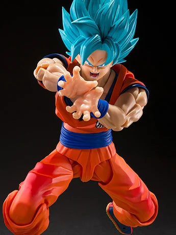 Dragon Ball Super S.H.Figuarts Super Saiyan God Super Saiyan Goku (Blue Power Transcending Limits) Action Figure