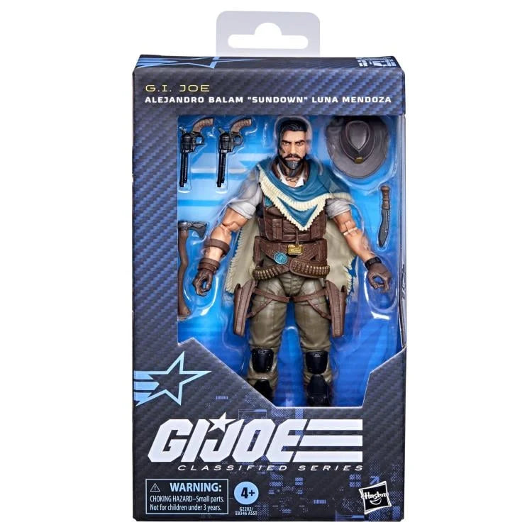 G.I. Joe Classified Series #200 Alejandro Balam "Sundown" Luna Mendoza Action Figure
