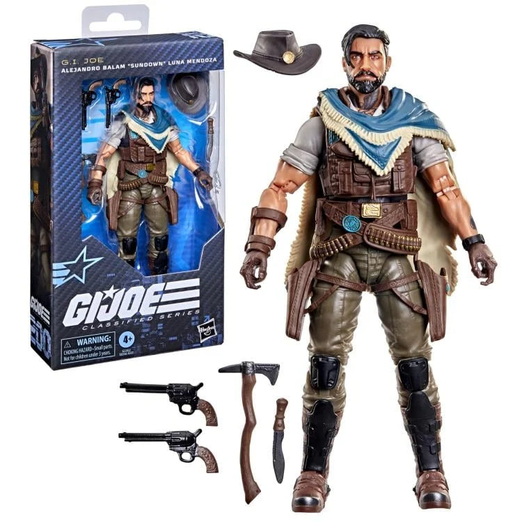 G.I. Joe Classified Series #200 Alejandro Balam "Sundown" Luna Mendoza Action Figure