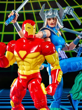 Marvel Legends Gamerverse Iron Man & Marvel's Spiral Action Figure Two-Pack
