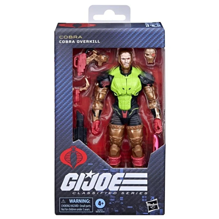 G. I. Joe Classified Series #201 Cobra Overkill Action Figure