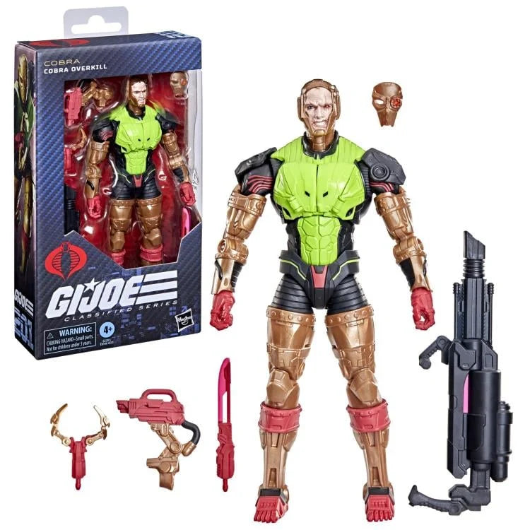 G. I. Joe Classified Series #201 Cobra Overkill Action Figure