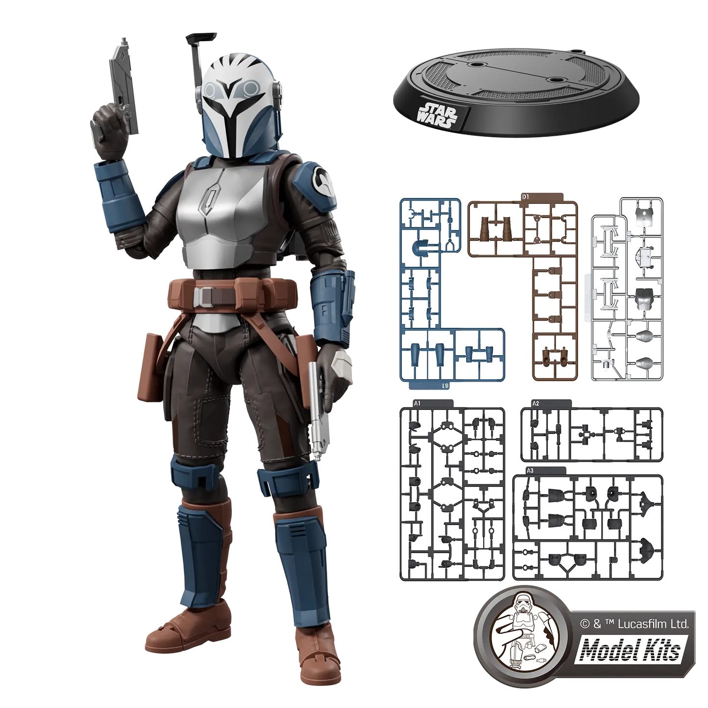 Blokees Star Wars: The Mandalorian Champion Class CC06 Bo-Katan Kryze Model Kit