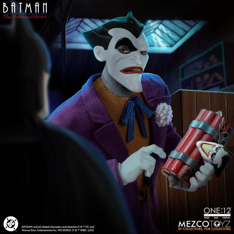 Mezco Toyz Batman: The Animated Series One:12 Collective The Joker Action Figure