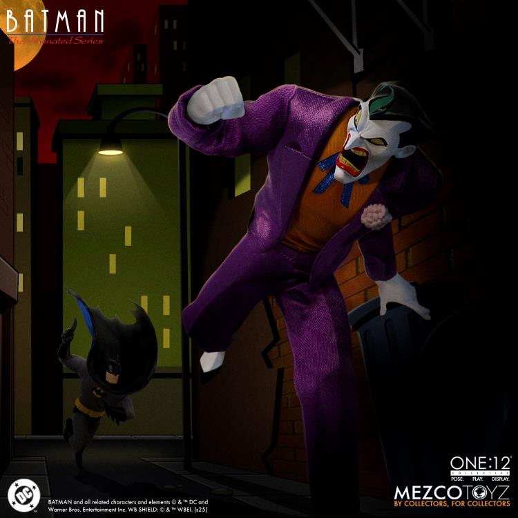 Mezco Toyz Batman: The Animated Series One:12 Collective The Joker Action Figure
