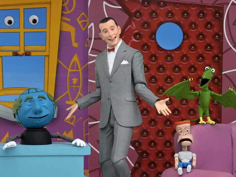 NECA Pee-Wee's Playhouse Ultimate Pee-Wee Herman & Pals Action Figure Set