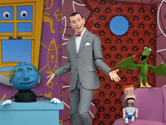 NECA Pee-Wee's Playhouse Ultimate Pee-Wee Herman & Pals Action Figure Set