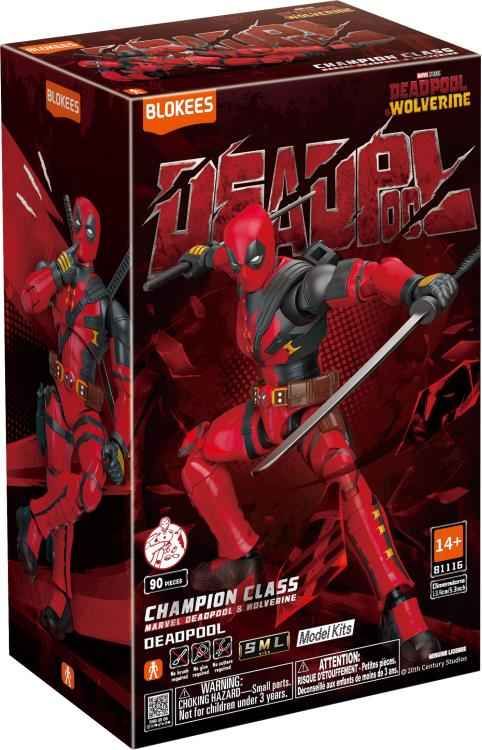 Blokees Deadpool & Wolverine Champion Class CC04 Deadpool Model Kit PREORDER