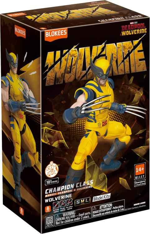 Blokees Deadpool & Wolverine Champion Class CC05 Wolverine Model Kit PREORDER
