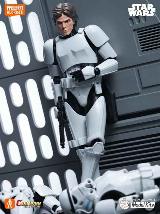 Blokees Star Wars: A New Hope Champion Class 03 Han Solo (Stormtrooper Disguise) Model Kit