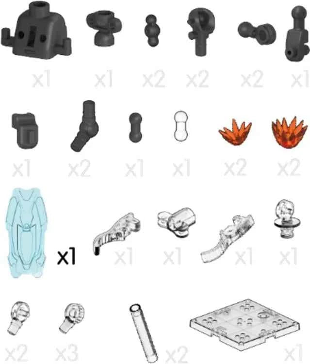BLOKEES Marvel Infinity Saga Champion Class CC01 Iron Man MK85 Model Kit PREORDER