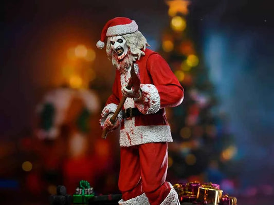 NECA Terrifier 7" Scale Action Figures - Terrifier 3 - Ultimate Santa Suit Art The Clown (Bloody Version) PREORDER