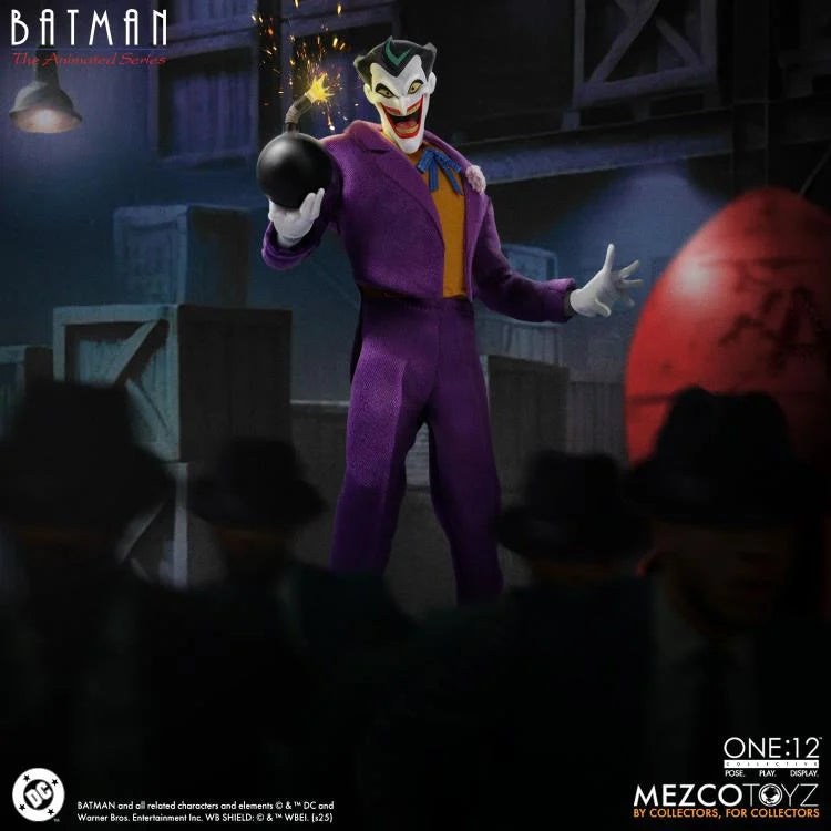 Mezco Toyz Batman: The Animated Series One:12 Collective The Joker Action Figure