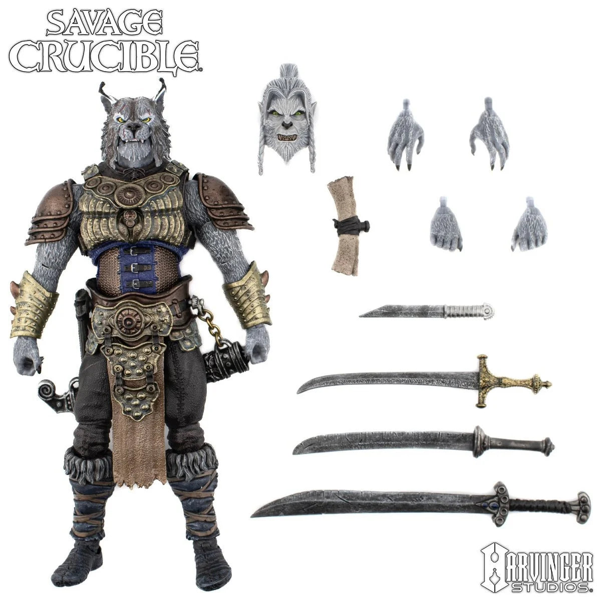 Savage Crucible Brynyar Vael Action Figure