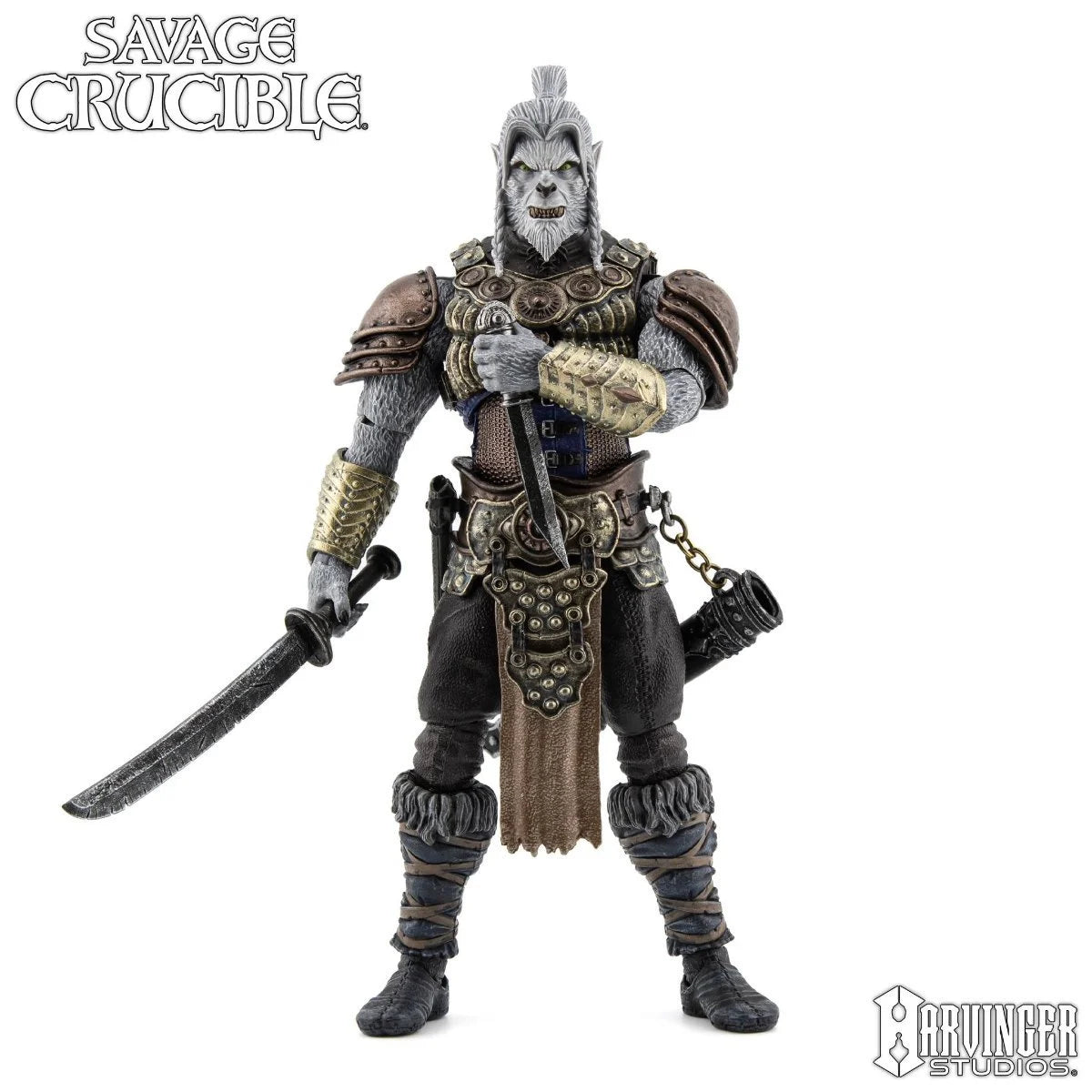 Savage Crucible Brynyar Vael Action Figure