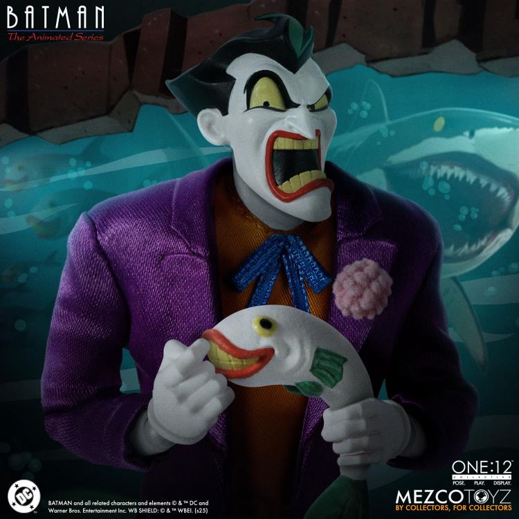 Mezco Toyz Batman: The Animated Series One:12 Collective The Joker Action Figure