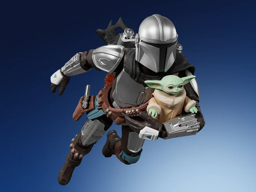 Blokees Star Wars: The Mandalorian & Grogu Champion Class CC05 Din Djarin & Grogu Model Kit