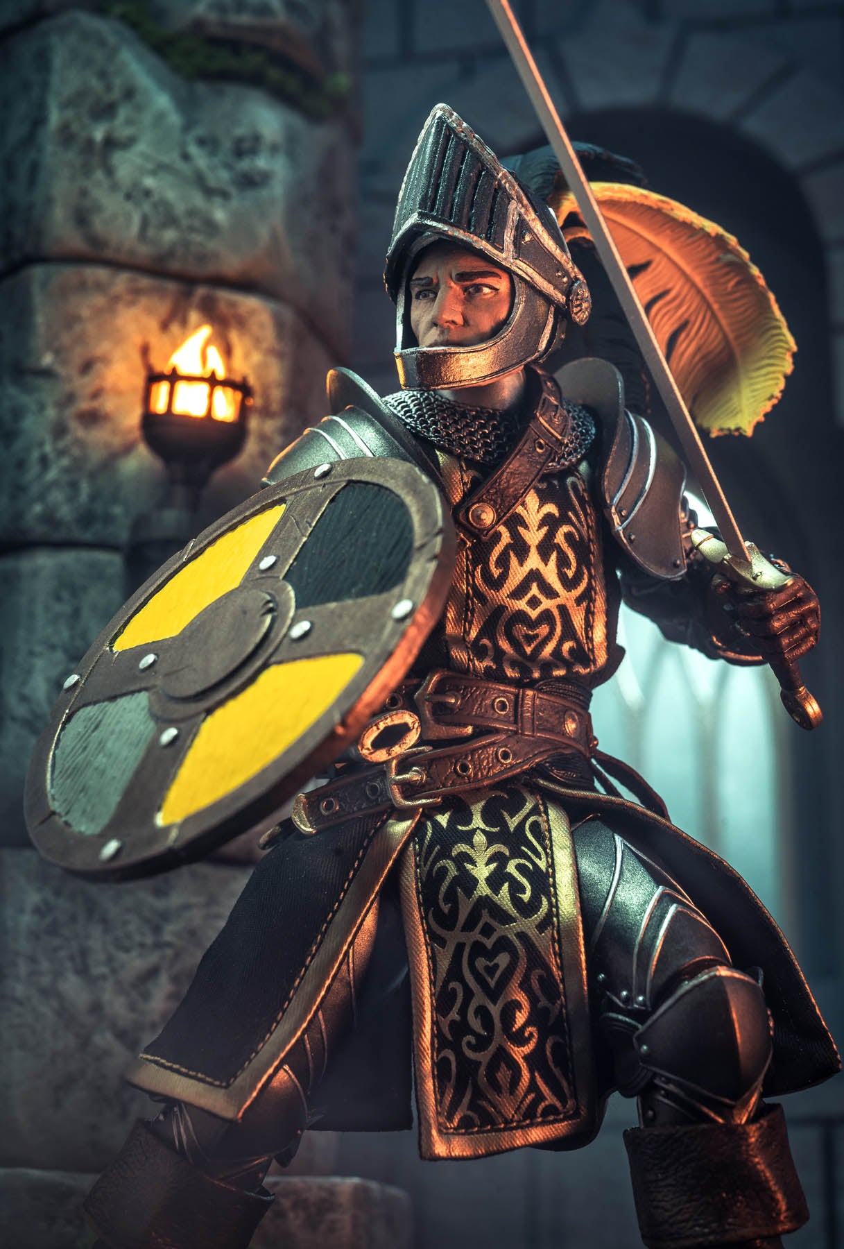 Mythic Legions The Roleplaying Game Heroic Paladin/Cleric Deluxe Action Figure PREORDER