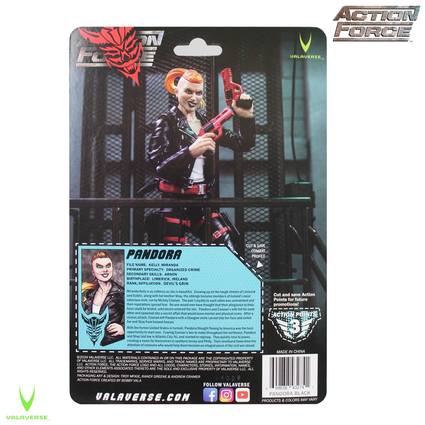 Action Force Pandora (Exclusive) 1/12 Scale Action Figure