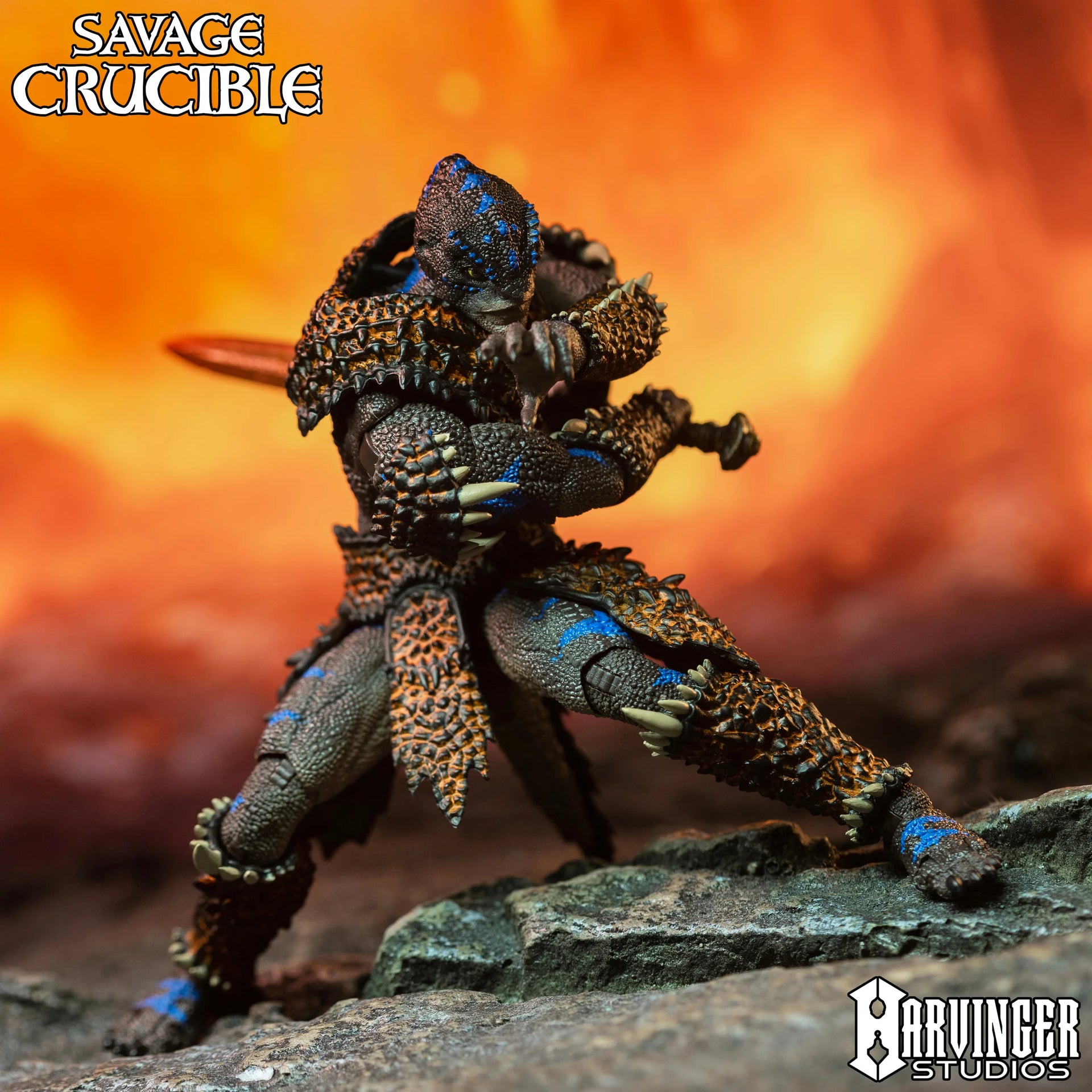 【未開封美品】savage crucible フィギュア Harvinger Studio Savage Crucible Harvinger Nin Vilimir 1/12 Action