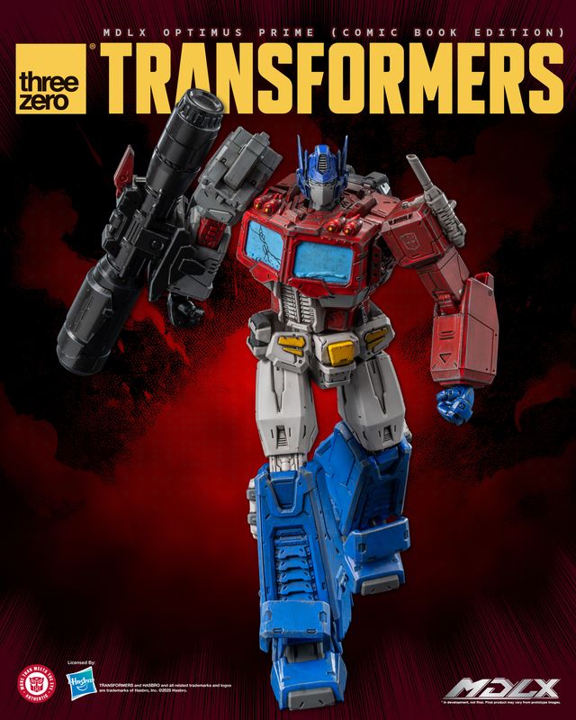 ThreeZero Transformers MDLX Optimus Prime (Comic Book Edition) PREORDER
