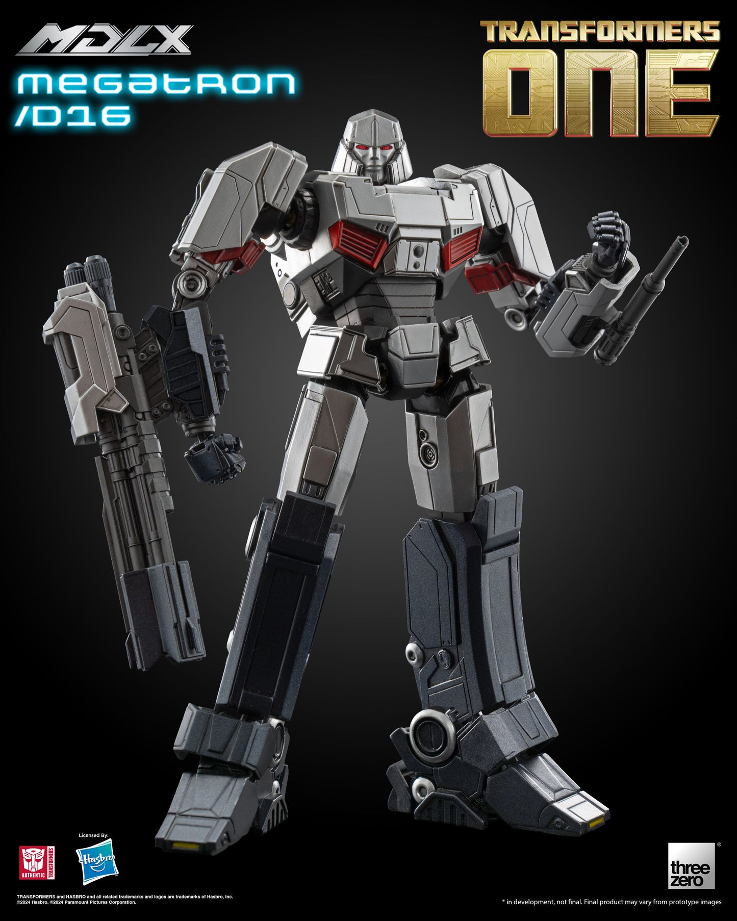 Threezero Transformers One MDLX Megatron/D16 PREORDER