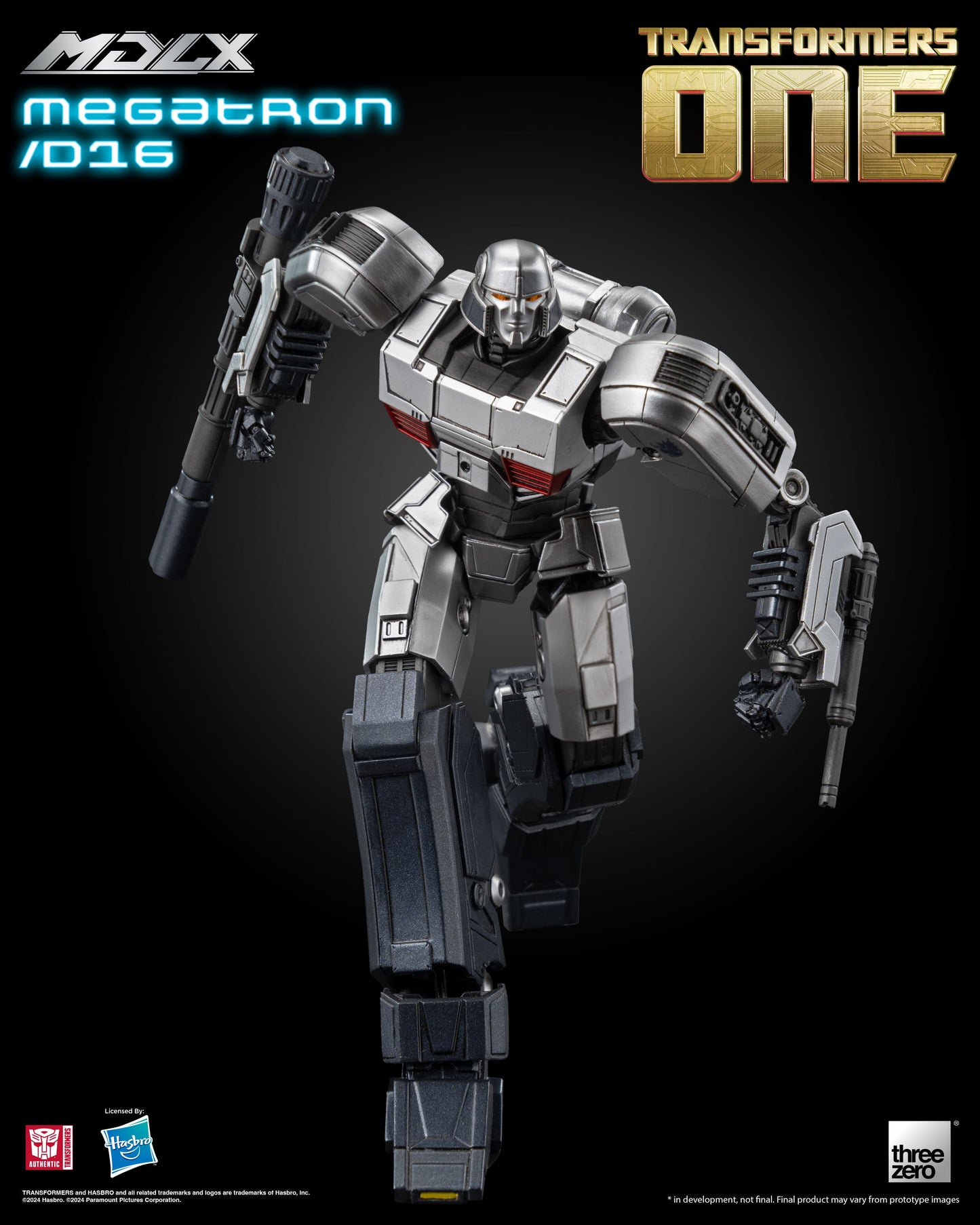 Threezero Transformers One MDLX Megatron/D16 PREORDER