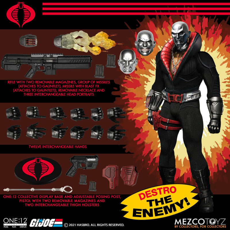 Mezco One:12 Collective - G.I. Joe: Destro