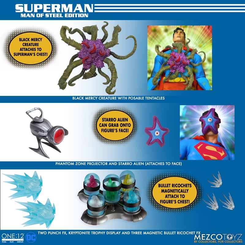 Mezco One:12 Collective - Superman - Man of Steel Edition