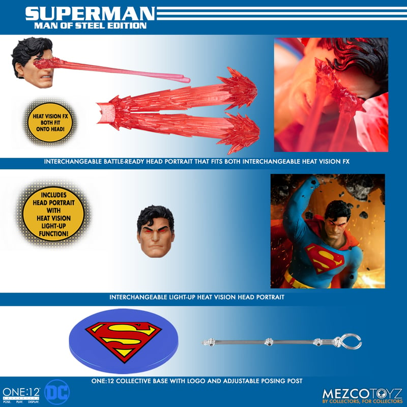 Mezco One:12 Collective - Superman - Man of Steel Edition