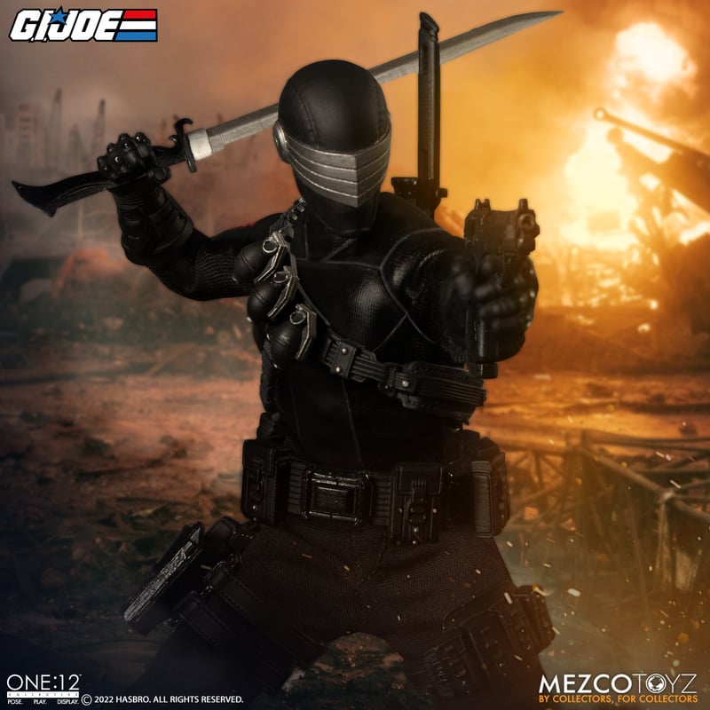 Mezco One:12 Collective G.I. Joe: Snake Eyes - Deluxe Edition