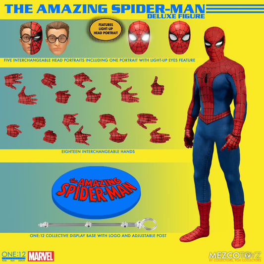 Mezco One:12 Collective - The Amazing Spider-Man - Deluxe Edition