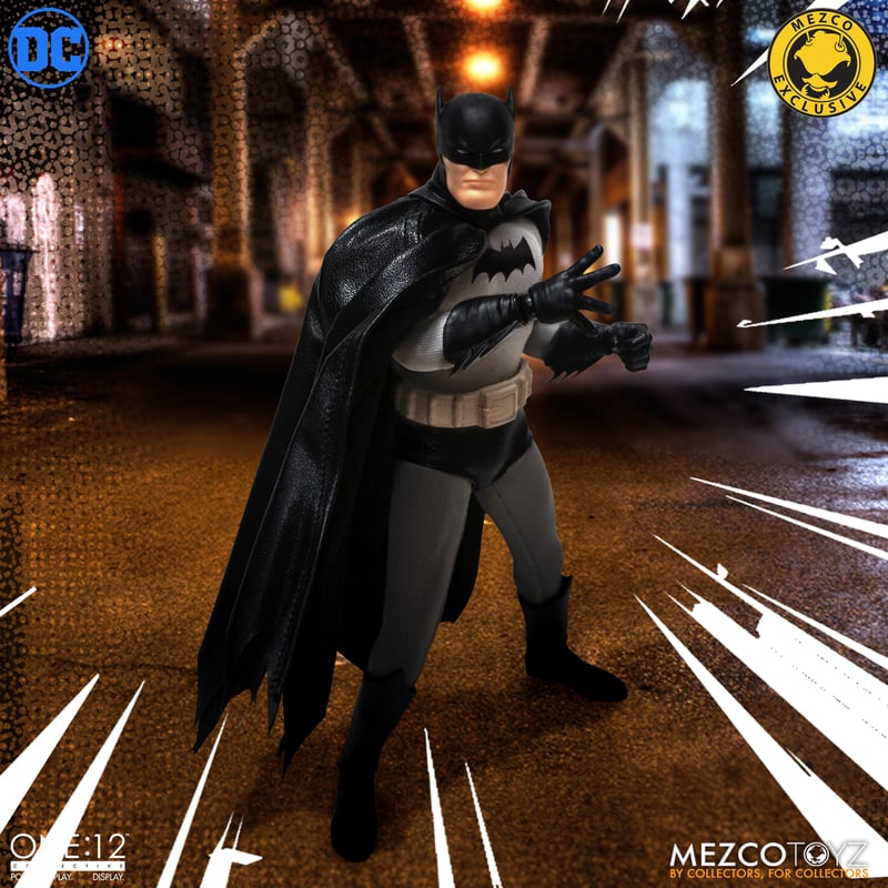 Mezco One:12 Collective - Golden Age Batman: Caped Crusader Edition