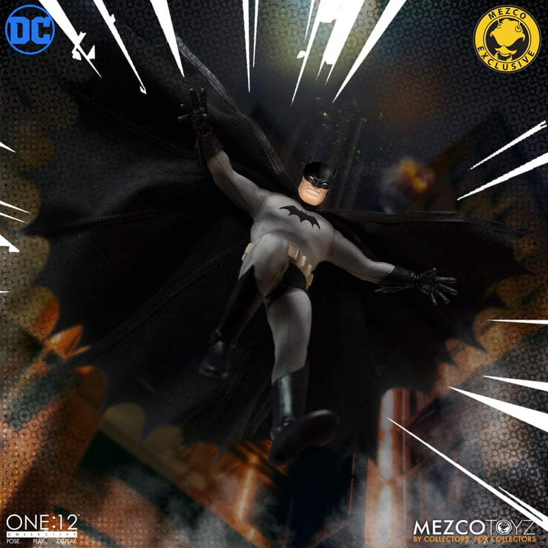 Mezco One:12 Collective - Golden Age Batman: Caped Crusader Edition