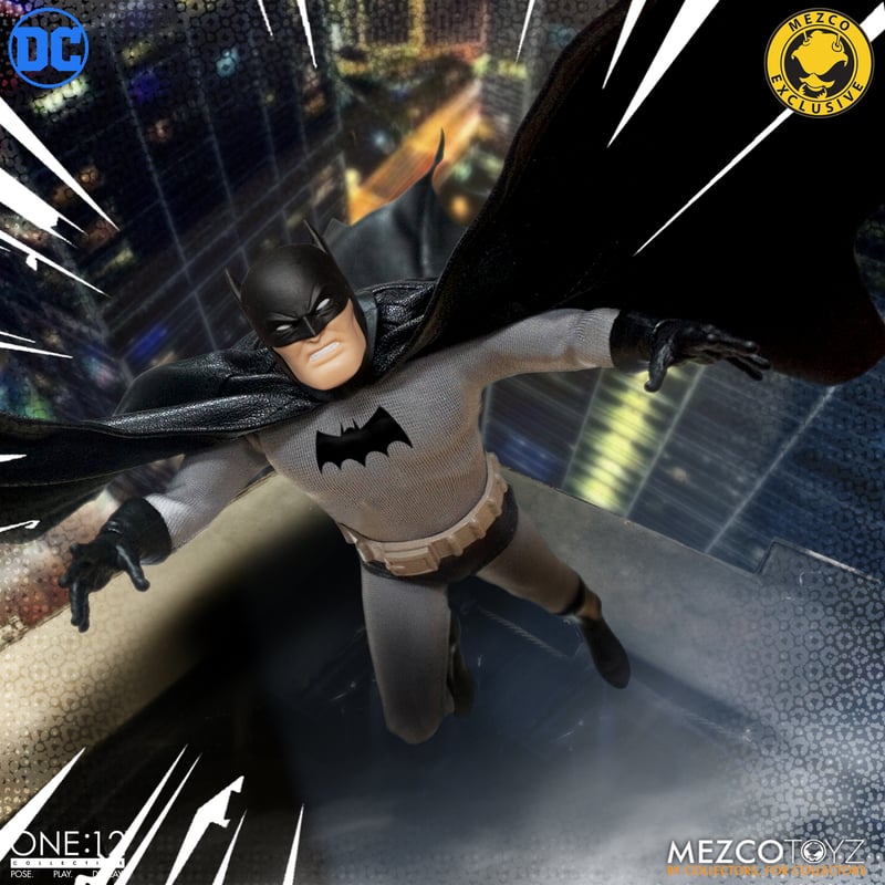 Mezco One:12 Collective - Golden Age Batman: Caped Crusader Edition