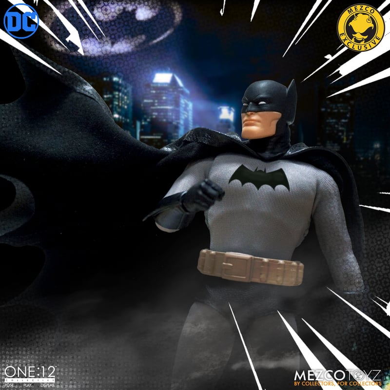 Mezco One:12 Collective - Golden Age Batman: Caped Crusader Edition