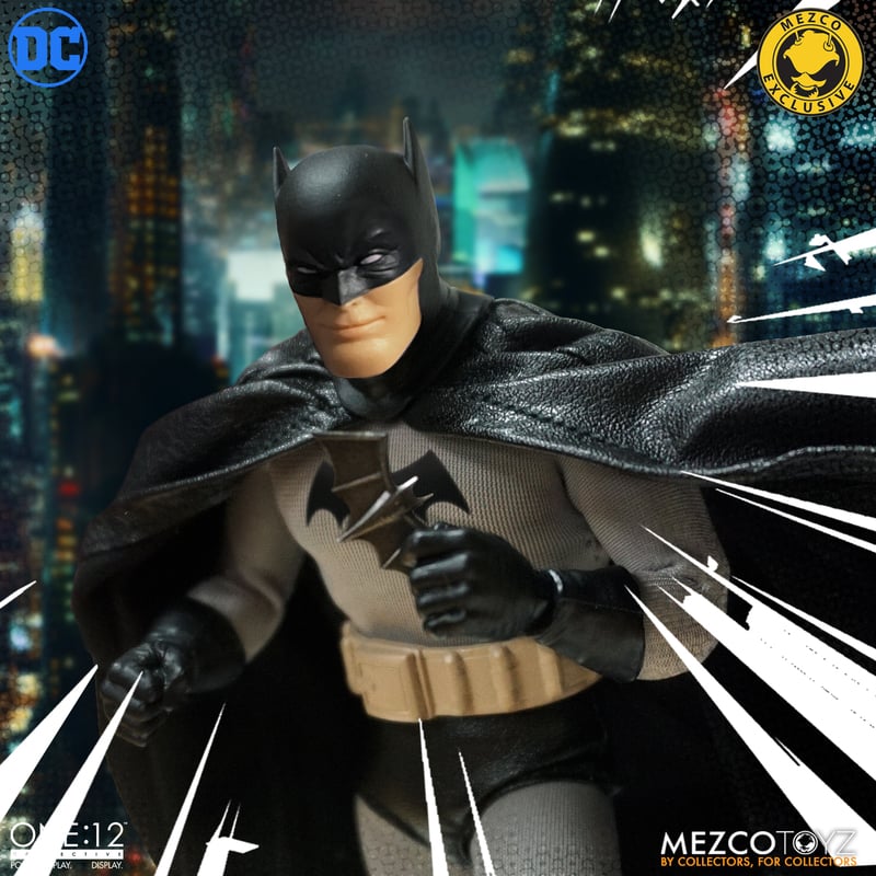 Mezco One:12 Collective - Golden Age Batman: Caped Crusader Edition