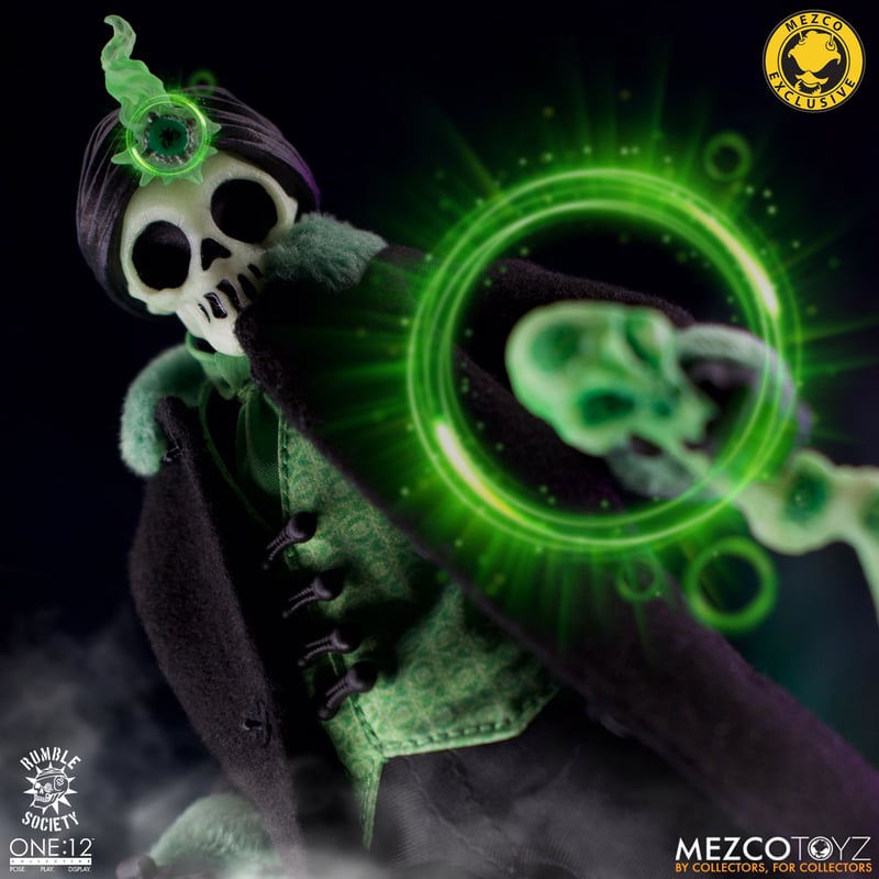 Mezco One:12 Rumble Society - Atticus Doom: Necroverse Edition